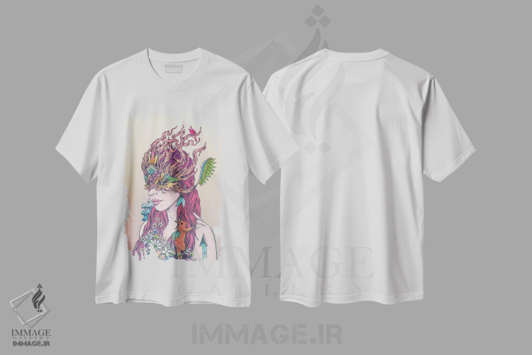 تیشرت سفید طرح دار – تیشرت گرافیکی ,پیش از همه چیز اثر مت میلر immage.ir