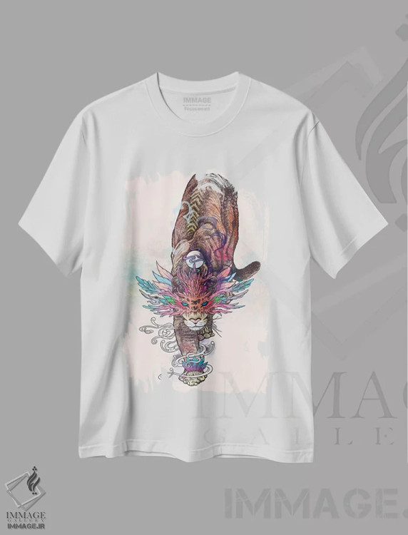 تیشرت سفید طرح دار – تیشرت مردانه ,روح سفرکننده اثر مت میلر immage.ir