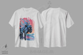 تیشرت سفید طرح دار – تیشرت فانتزی ,آینده نگر اثر مت میلر فروشگاه ایماژ