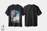 تیشرت مشکی طرح دار – تیشرت فانتزی ,خیال پردازی اثر مت میلر فروشگاه ایماژ
