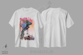 تیشرت سفید طرح دار – تیشرت هنری ,خیال پردازی اثر مت میلر فروشگاه ایماژ