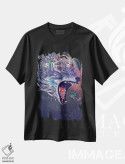 تیشرت مشکی طرح دار – تیشرت هنری ,کلوپسیا اثر مت میلر immage.ir