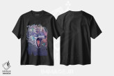 تیشرت مشکی طرح دار – تیشرت هنری ,کلوپسیا اثر مت میلر immage.ir