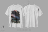 تیشرت سفید طرح دار – تیشرت آبستره ,جزر و مد شبانه اثر مایکل مک سوینی immage.ir