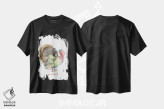 تیشرت مشکی طرح دار – تیشرت فانتزی ,جمع کردن بوقلمون اثر جسیکا مینگو immage.ir