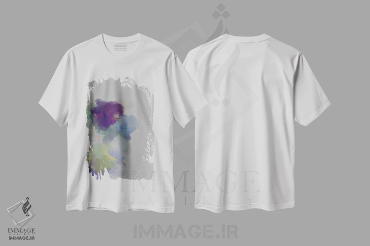 تیشرت سفید طرح دار – تیشرت مینیمال ,رهاسازی اثر مورگان هارپر نیکولز فروشگاه ایماژ