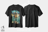 تیشرت مشکی طرح دار – تیشرت طبیعت ,"اردوگاه شاین" اثر دیوید من immage.ir