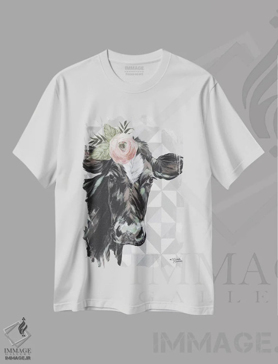 تیشرت سفید طرح دار – تیشرت حیوانات ,کلمنتین اثر میشل نورمن immage.ir