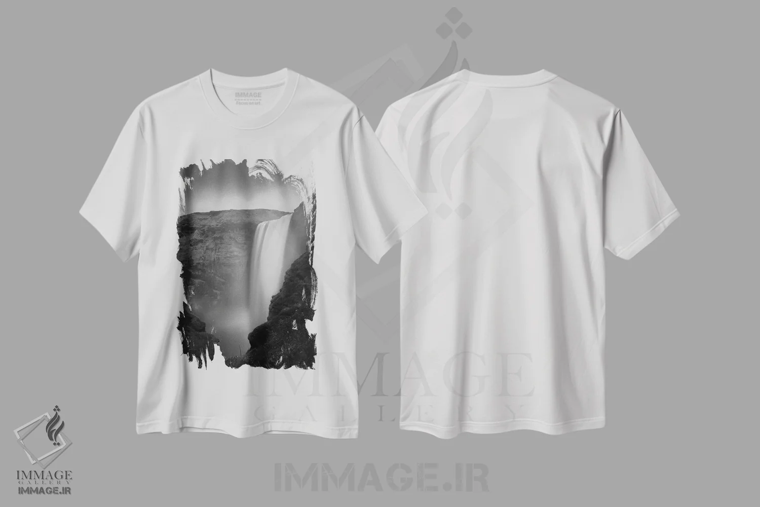 تیشرت سفید طرح دار – تیشرت طبیعت ,اسکوگافوس شماره اثر موایسس لوی فروشگاه ایماژ