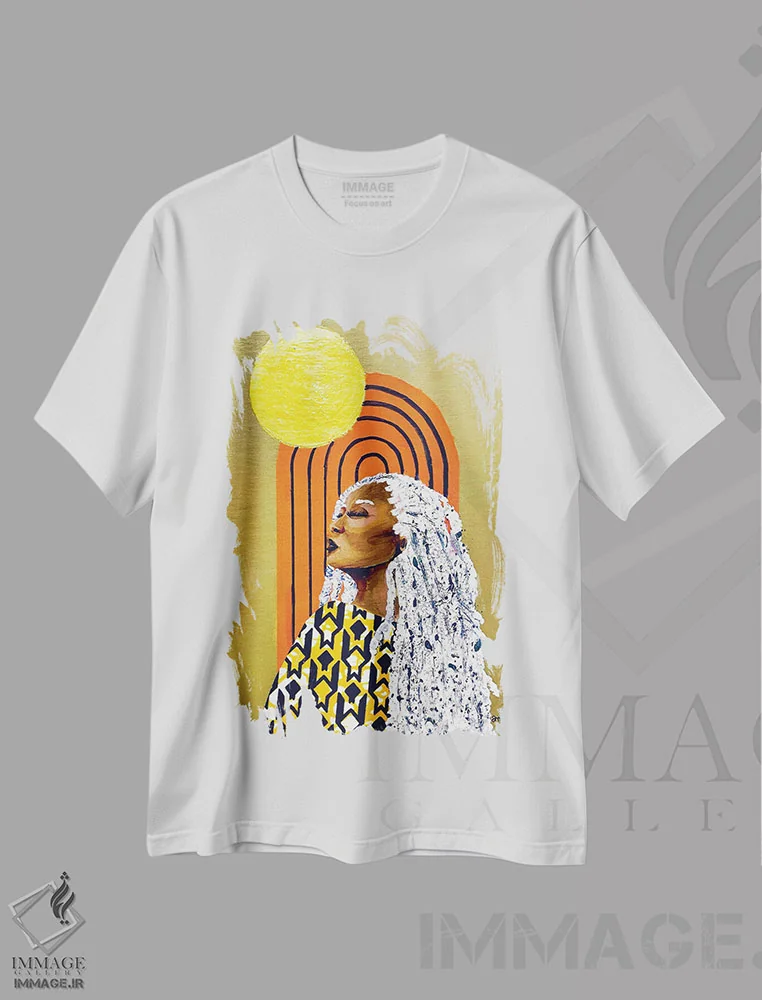 تیشرت سفید طرح دار – تیشرت مدرن زنانه ,در افق اثر مورگان اورتون immage.ir