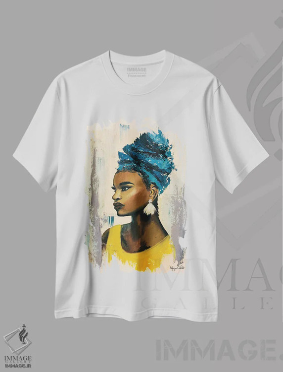 تیشرت سفید طرح دار – تیشرت معنوی ,الهی اثر مورگان اورتون فروشگاه ایماژ