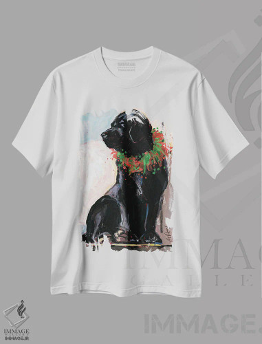 تیشرت سفید طرح دار – تیشرت تعطیلات ,نور زمستانی اثر مولی اِی. پول فروشگاه ایماژ