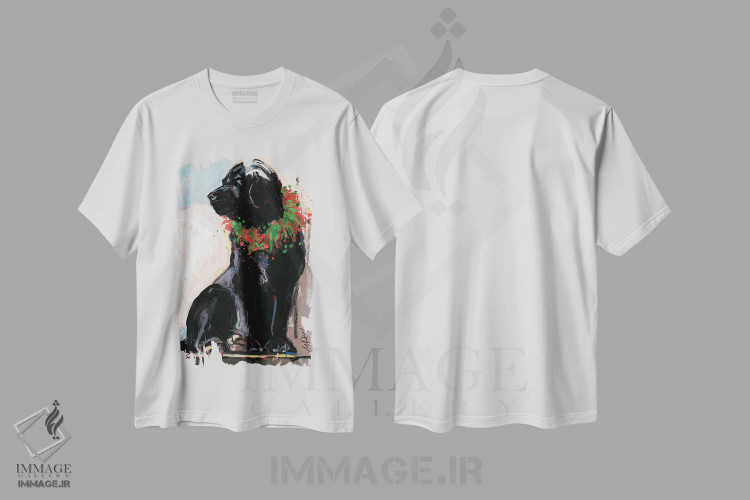 تیشرت سفید طرح دار – تیشرت تعطیلات ,نور زمستانی اثر مولی اِی. پول فروشگاه ایماژ