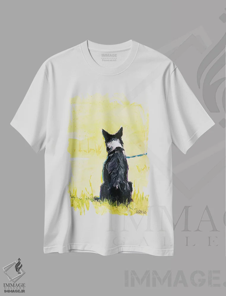 تیشرت سفید طرح دار – تیشرت طبیعت ,سبزی های مزرعه اثر مولی اِی. پول فروشگاه ایماژ