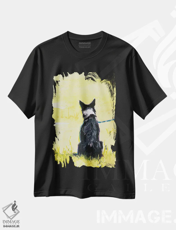 تیشرت مشکی طرح دار – تیشرت طبیعت ,سبزی های مزرعه اثر مولی اِی. پول immage.ir
