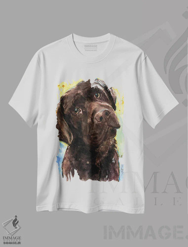 تیشرت سفید طرح دار – تیشرت حیوانات ,زمان شام اثر مولی اِی. پول فروشگاه ایماژ