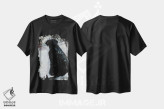 تیشرت مشکی طرح دار – تیشرت حیوانات ,مه سفید اثر مولی اِی. پول immage.ir