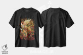 تیشرت مشکی طرح دار – تیشرت فانتزی ,سوسن اثر مایلز پینکنی immage.ir