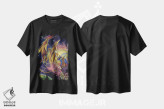 تیشرت مشکی طرح دار – تیشرت فانتزی ,جادو اثر مایلز پینکنی فروشگاه ایماژ