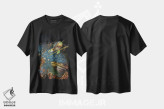 تیشرت مشکی طرح دار – تیشرت فانتزی ,طاق نما اثر مایلز پینکنی فروشگاه ایماژ