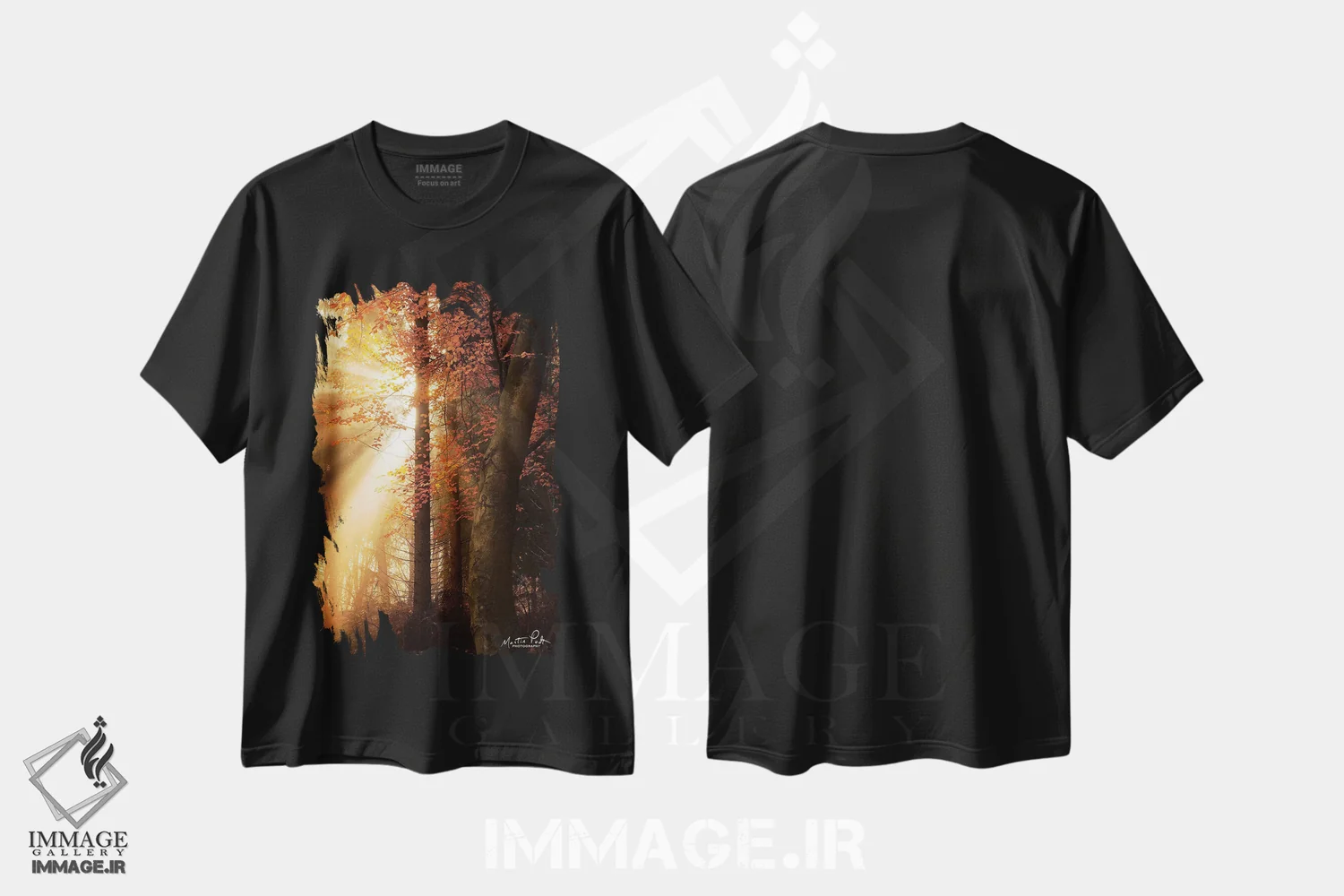 تیشرت مشکی طرح دار – تیشرت پاییزی ,بهترین های پاییز اثر مارتین پودت immage.ir