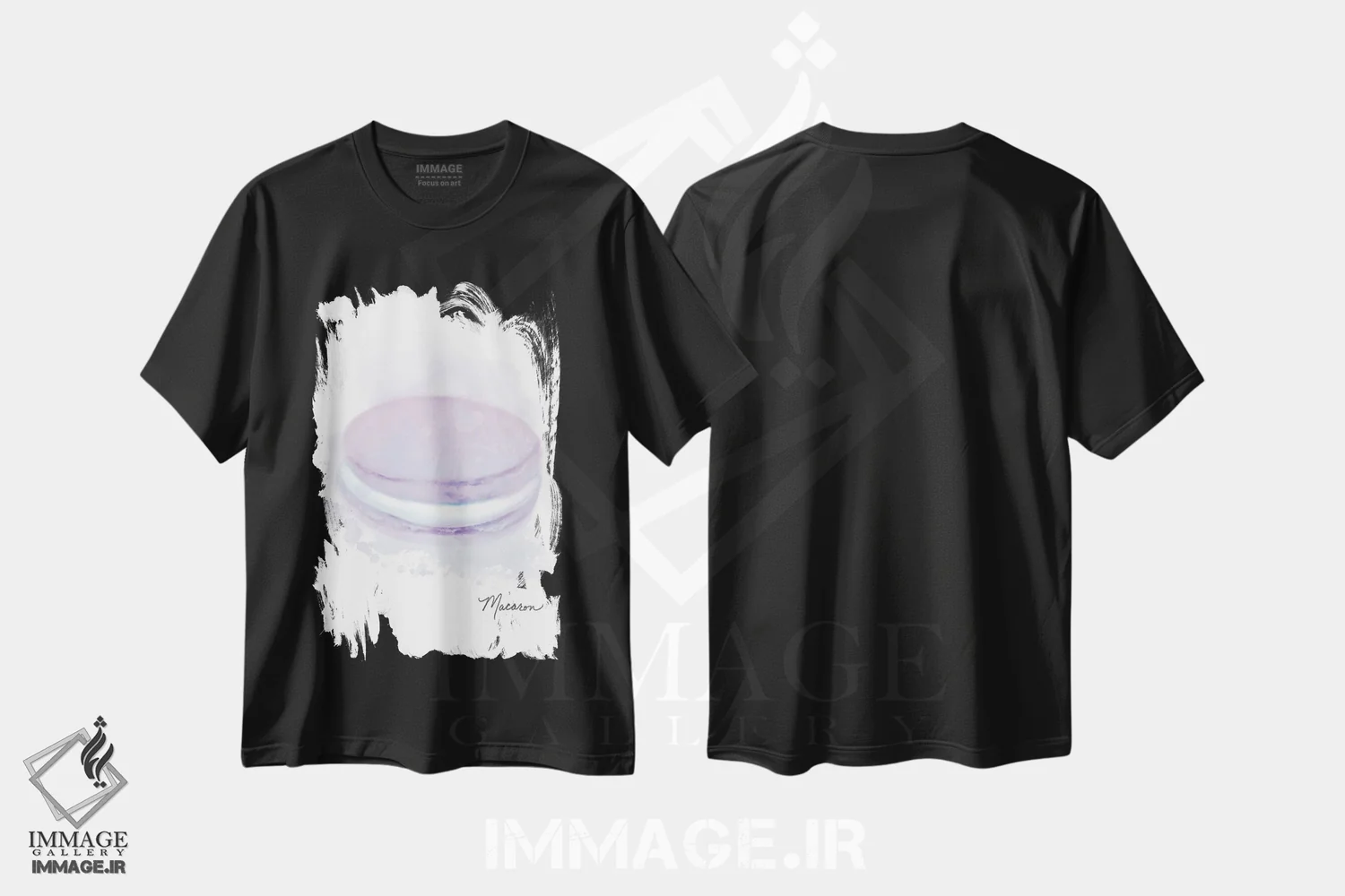 تیشرت مشکی طرح دار – تیشرت فانتزی ,ماکارون اسطوخودوس دسر اثر متیو پیوتروویچ immage.ir