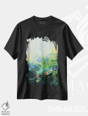 تیشرت مشکی طرح دار – تیشرت طبیعت ,در انتظار بهار اثر ماریان کووینزین immage.ir
