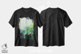 تیشرت مشکی طرح دار – تیشرت طبیعت ,در انتظار بهار اثر ماریان کووینزین immage.ir