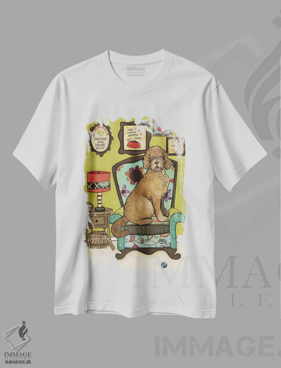 تیشرت سفید طرح دار – تیشرت طنز حیوانات ,تا زمانی که اثبات نشود گناهکار نیستی اثر جیمی موراث فروشگاه ایماژ
