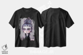 تیشرت مشکی طرح دار – تیشرت فانتزی ,لیدیا دیتز اثر ملانی شولتز فروشگاه ایماژ
