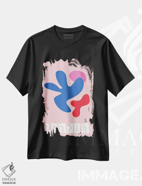تیشرت مشکی طرح دار – تیشرت شهری ,لندن اثر مامبو آرت استودیو فروشگاه ایماژ