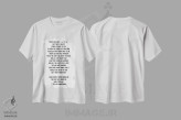 تیشرت سفید طرح دار – تیشرت موسیقی ,واندروال اثر مامبو آرت استودیو فروشگاه ایماژ