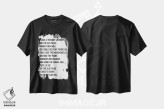تیشرت مشکی طرح دار – تیشرت پاپ کالچر ,هیچوقت نمی تونی بدونی اثر مامبو آرت استودیو فروشگاه ایماژ