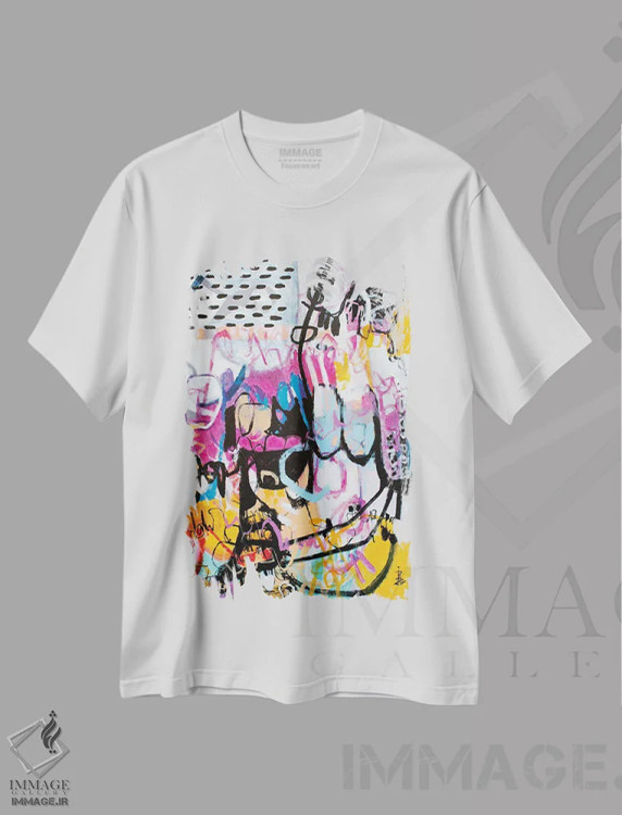 تیشرت سفید طرح دار – تیشرت معنوی ,گیرنده رویا اثر میساکو چیدا immage.ir