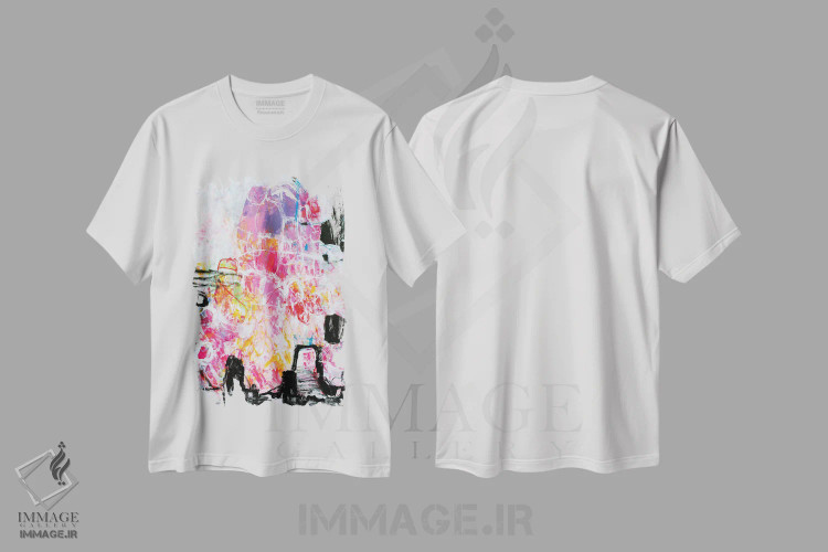 تیشرت سفید طرح دار – تیشرت فانتزی ,درون قلعه جادویی شماره اثر میساکو چیدا فروشگاه ایماژ