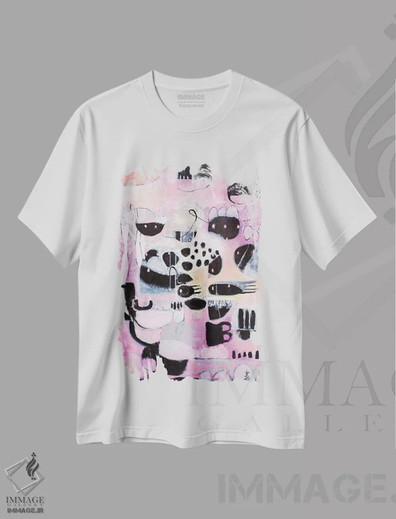 تیشرت سفید طرح دار – تیشرت انگیزشی ,تو می توانی به هر جا بروی اثر میساکو چیدا فروشگاه ایماژ