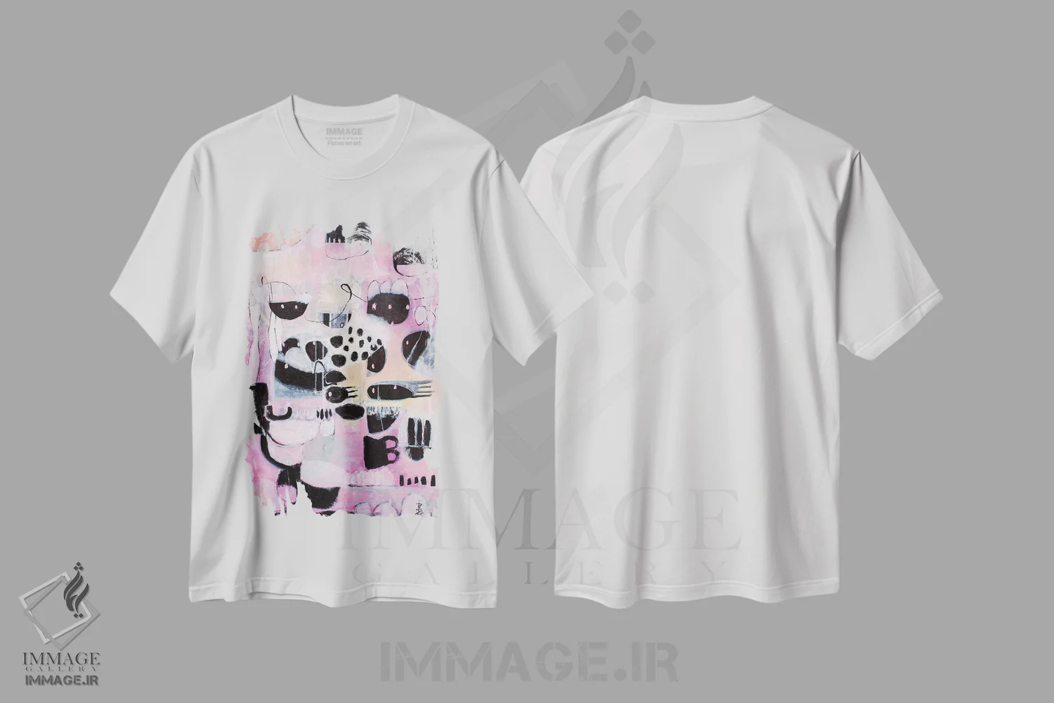 تیشرت سفید طرح دار – تیشرت انگیزشی ,تو می توانی به هر جا بروی اثر میساکو چیدا فروشگاه ایماژ