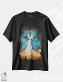 تیشرت مشکی طرح دار – تیشرت فانتزی ,امپراتور هیچ چیز اثر ماریو سانچز نوادو immage.ir