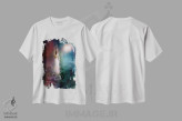 تیشرت سفید طرح دار – تیشرت فانتزی ,تا بی نهایت اثر ماریو سانچز نوادو فروشگاه ایماژ