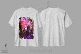 تیشرت سفید طرح دار – تیشرت سورئالیستی ,اوردوز اثر ماریو سانچز نوادو فروشگاه ایماژ