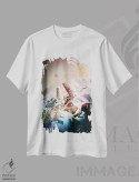 تیشرت سفید طرح دار – تیشرت فانتزی ,فراری اثر ماریو سانچز نوادو immage.ir