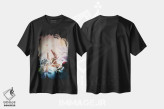 تیشرت مشکی طرح دار – تیشرت فانتزی ,فراری اثر ماریو سانچز نوادو فروشگاه ایماژ