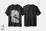 تیشرت مشکی طرح دار – تیشرت انتزاعی ,بی احساسی I اثر مایکل تین هارا immage.ir
