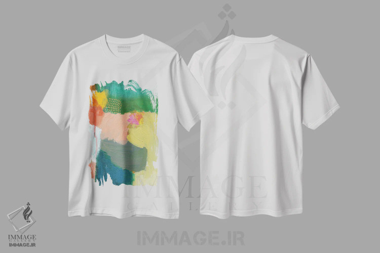 تیشرت سفید طرح دار – تیشرت فانتزی ,آپِرول اسپرایتز اثر مَتی رز immage.ir