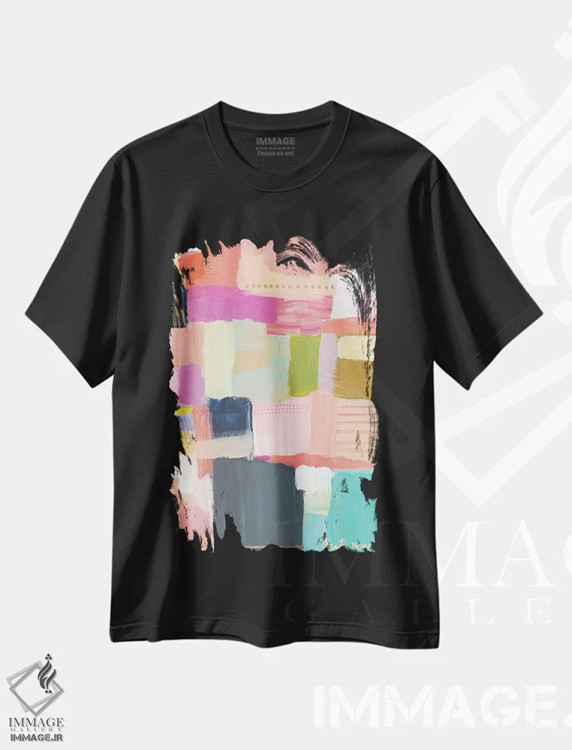 تیشرت مشکی طرح دار – تیشرت منظره ,چینکو تره اثر مَتی رز immage.ir