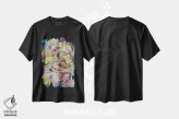 تیشرت مشکی طرح دار – تیشرت طبیعت ,بهار برای حالا اثر میشل تراگاکیس immage.ir