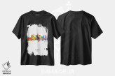 تیشرت مشکی طرح دار – تیشرت سفر ,منظرهٔ پرتره آتلانتا جورجیا اثر مایکل تامپست فروشگاه ایماژ