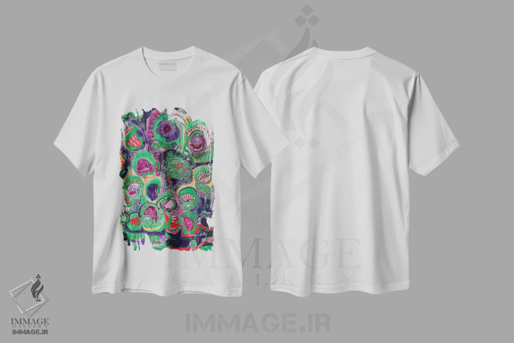 تیشرت سفید طرح دار – تیشرت فانتزی ,رویاها برای نوزادان اثر مورین کلافی immage.ir