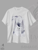 تیشرت سفید طرح دار – تیشرت فانتزی ,سرزمین ابرها اثر مگی واندواله فروشگاه ایماژ