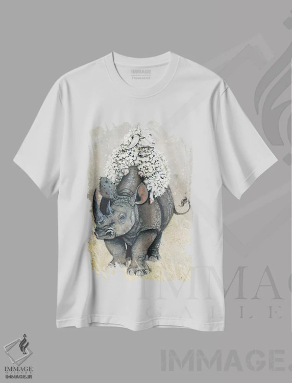 تیشرت سفید طرح دار – تیشرت فانتزی ,World Traveler,اتل، جهانگرد اثر مگی واندواله فروشگاه ایماژ
